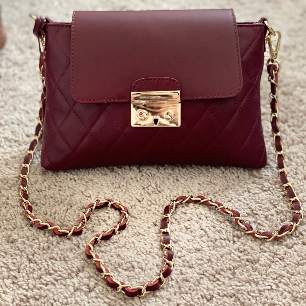 Persaman NY Shirley Quilted leather crossbody
